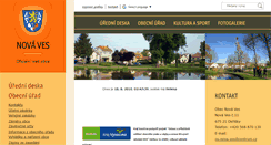 Desktop Screenshot of ou-nova-ves.cz