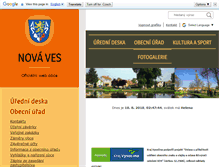 Tablet Screenshot of ou-nova-ves.cz